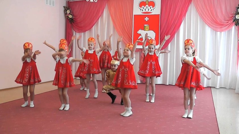 Танцевальные костюмы в детском саду