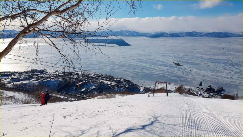 Камчатка красная сопка горнолыжка