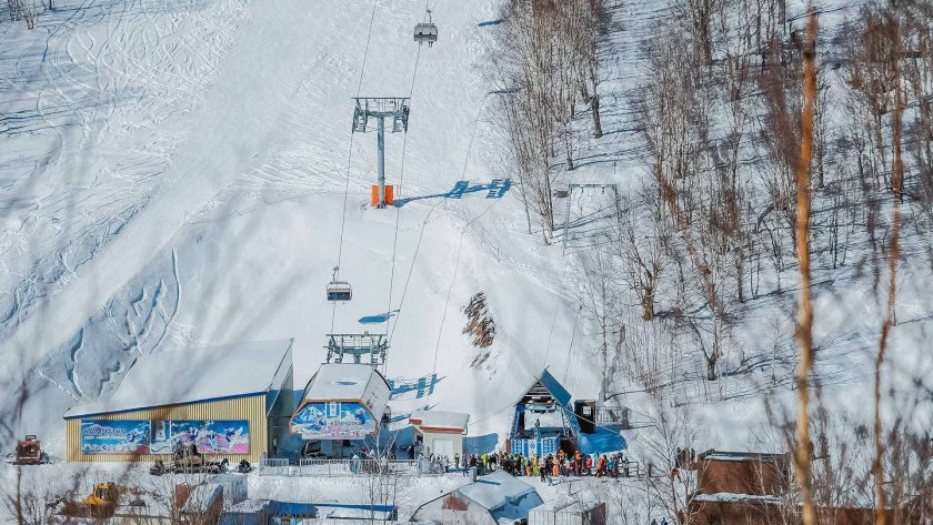 Гора морозная Камчатка веб камера
