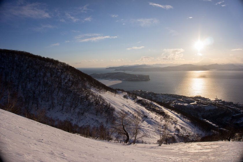 Красная сопка Камчатка