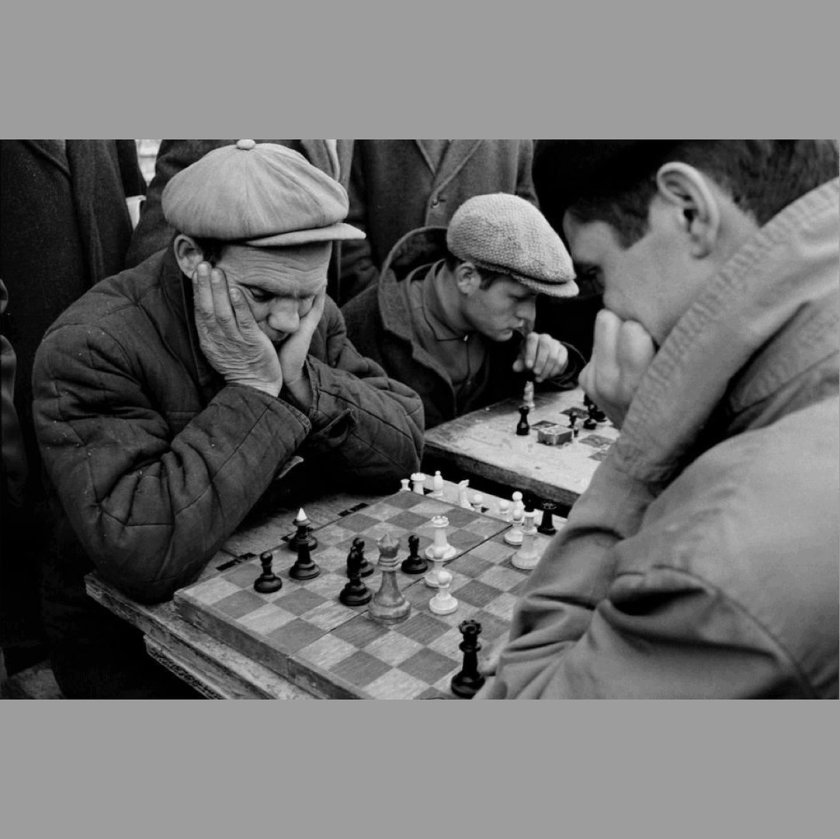 Игра в шахматы СССР