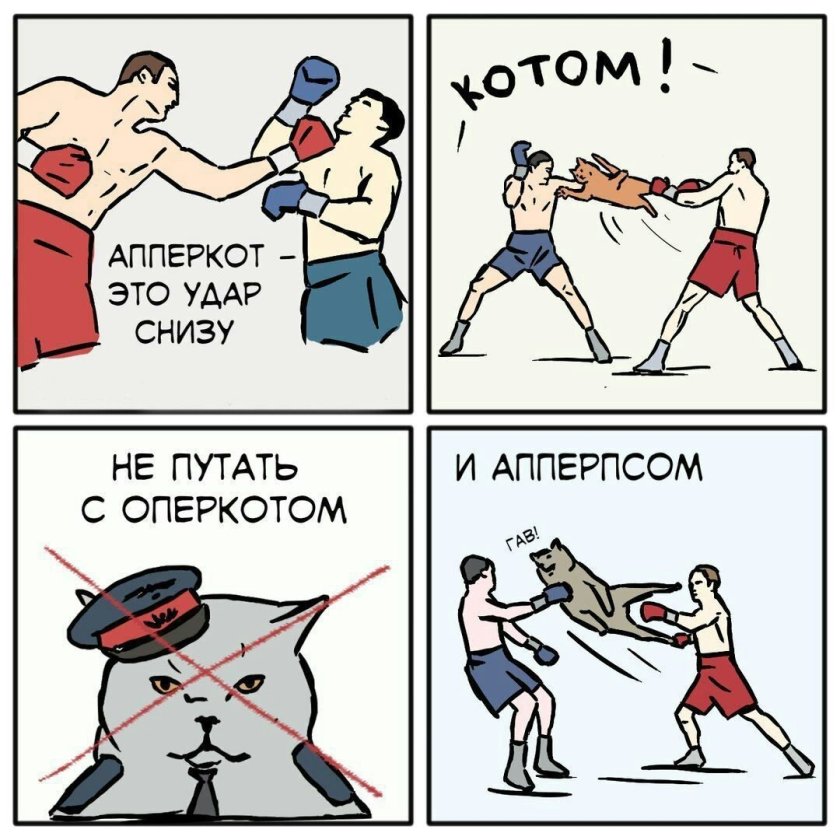 Апперкот не путать с оперкотом