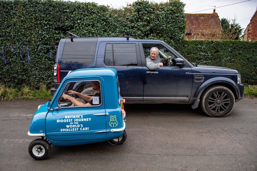 Топ Гир самая маленькая машина