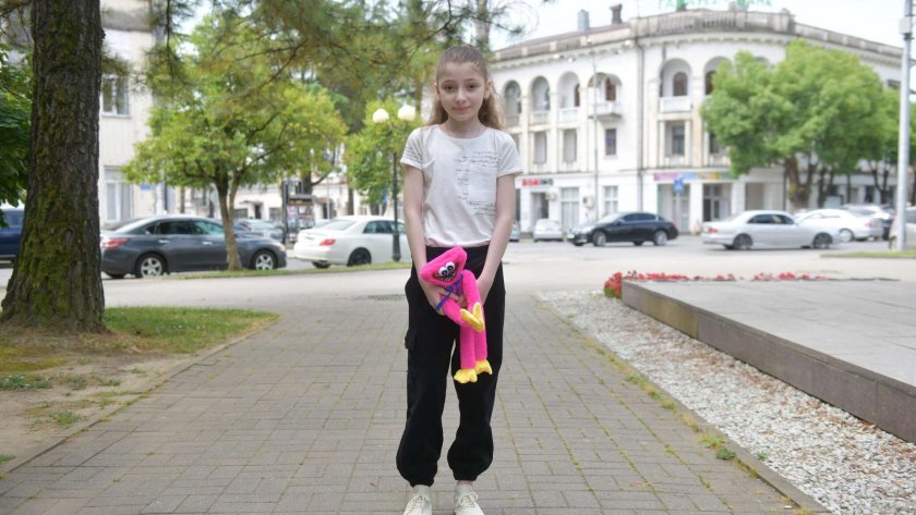 Мисс Николь в детстве
