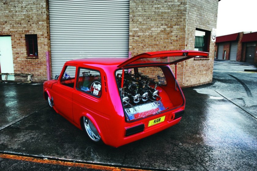 Лада Нива лоурайдер