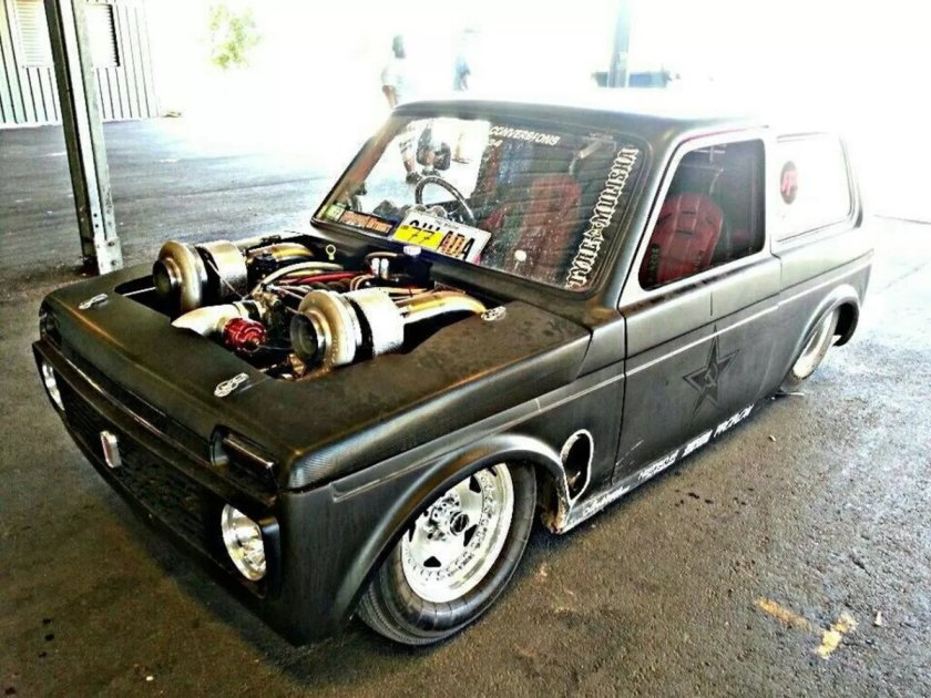 Нива дрифт корч