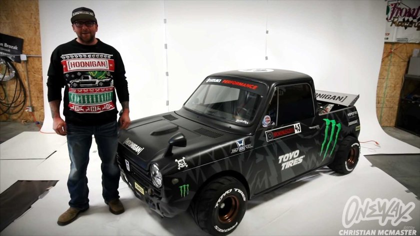 Mini hoonitruck Ken Block