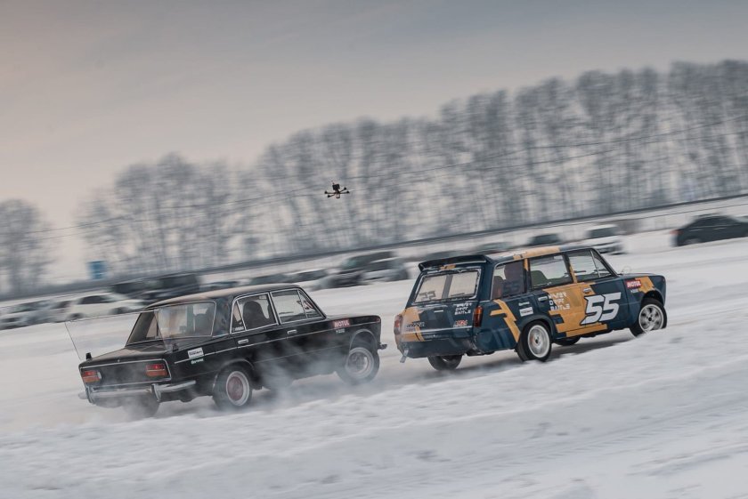 Winter Drift Battle Жигули