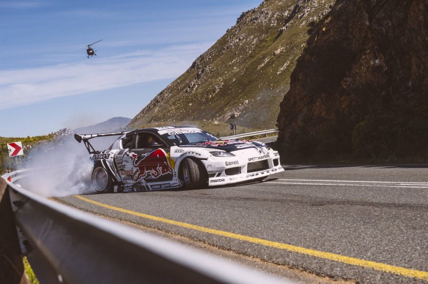 Дрифт в горах Японии