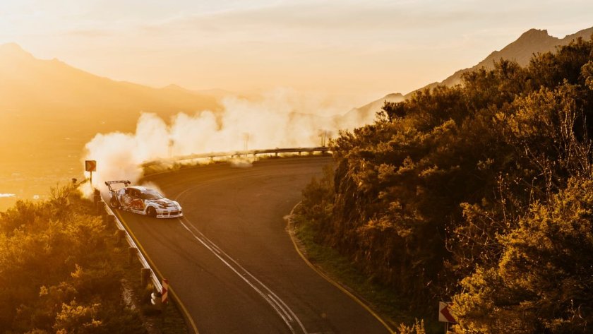 Гора Акина Япония дрифт