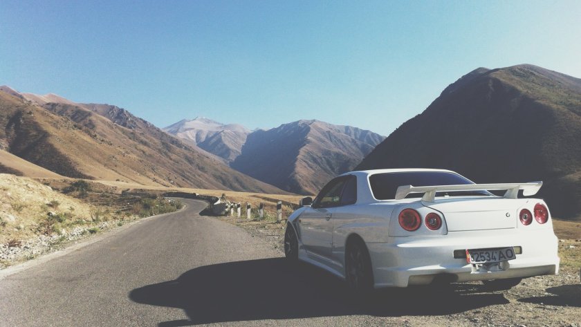 Японские Тачки в горах