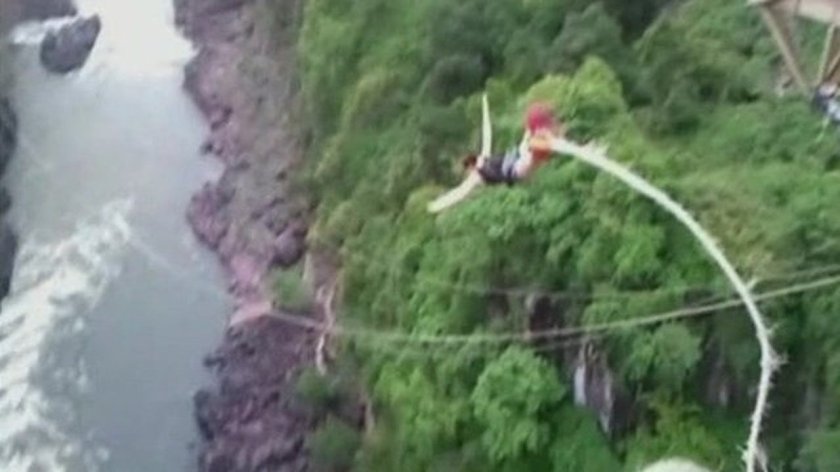 Victoria Falls Bungee jumping