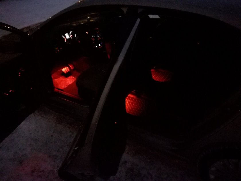 Подсветка салона Volkswagen Polo