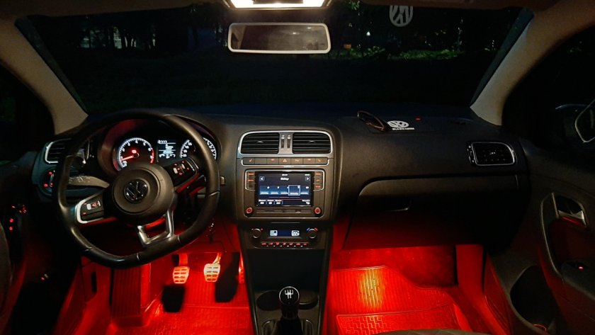 Подсветка VW Polo sedan