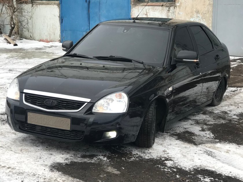 Приора тонированная в круг