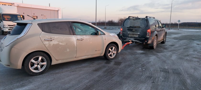 Жесткая сцепка для Nissan Leaf