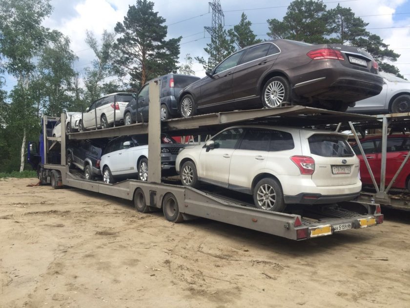 Автовоз ТК эксис КАМАЗ