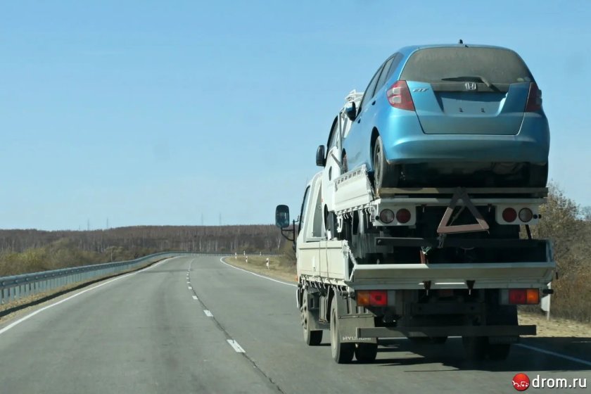 Перегон грузовых автомобилей