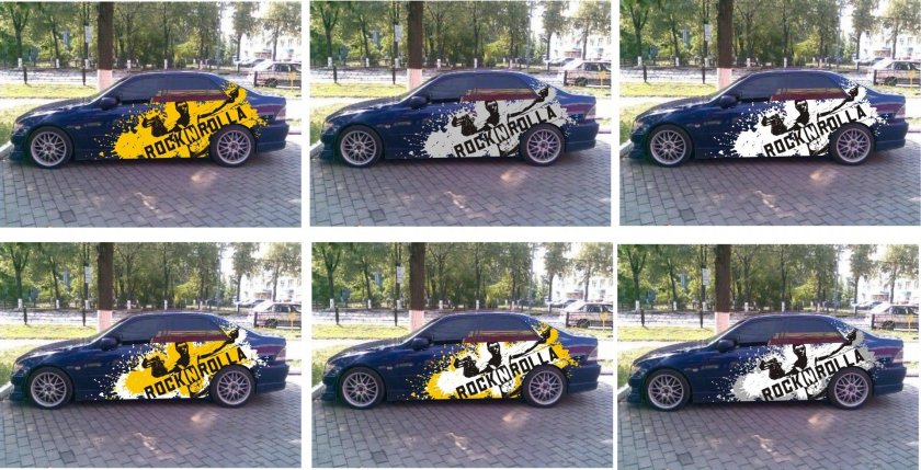 Виниловые наклейки на автомобиль