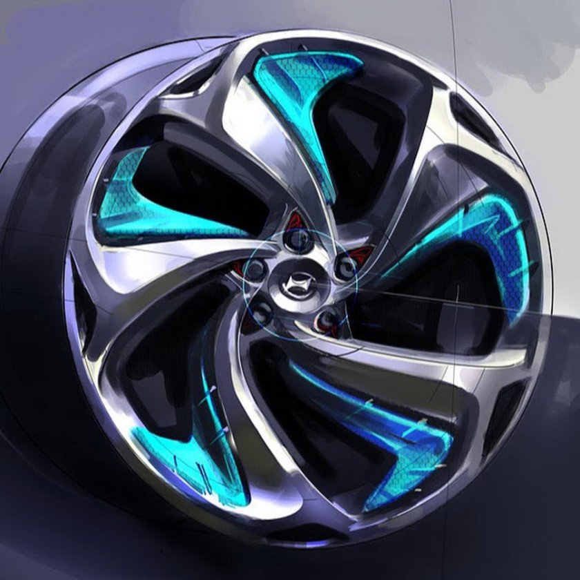 Необычные автомобильные диски