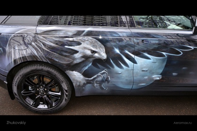 Аэрография Land Rover Discovery