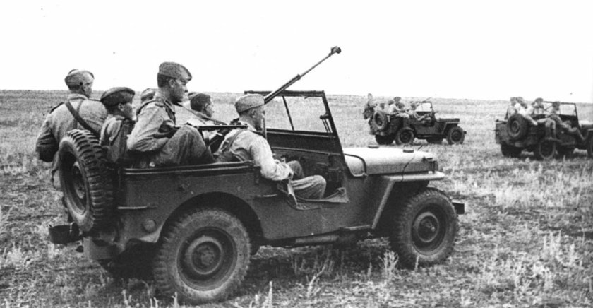 Jeep Willys MB В РККА