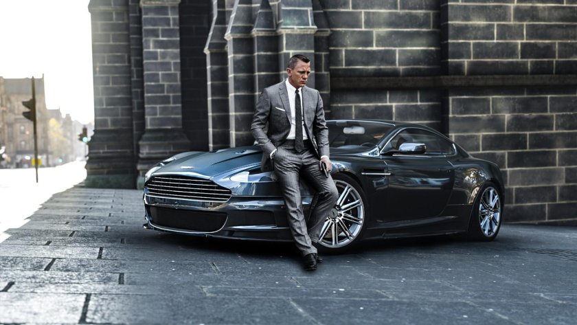 Aston Martin DBS Джеймс Бонд