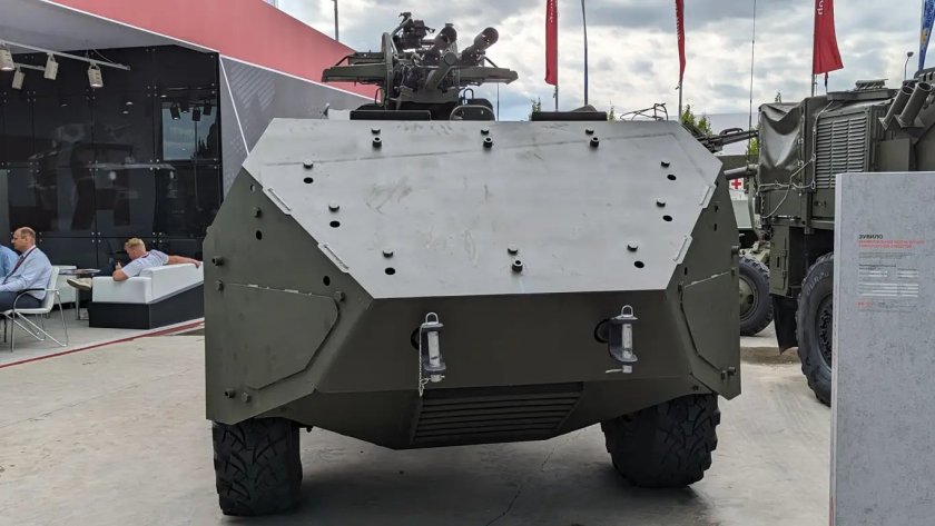 Беспилотный броневик зубило