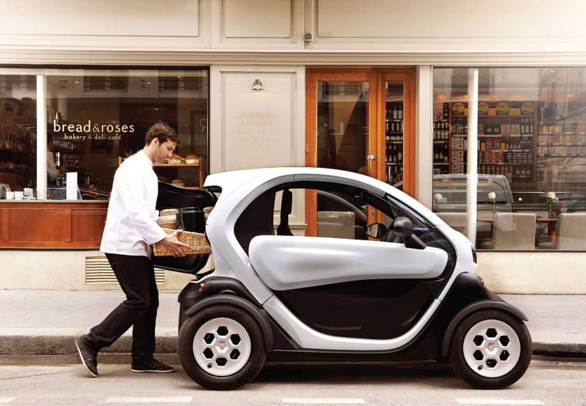 Renault Twizy электромобиль
