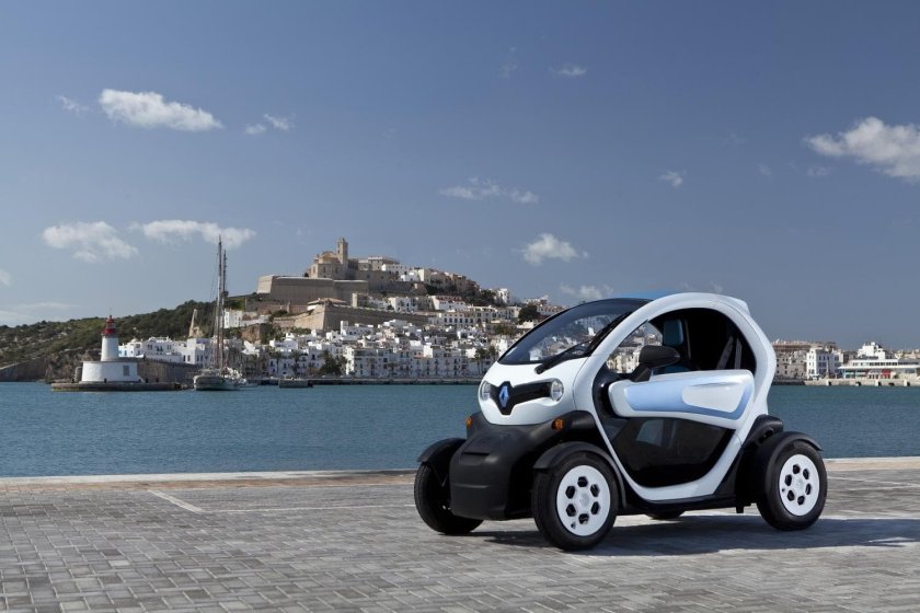Renault Twizy электромобиль