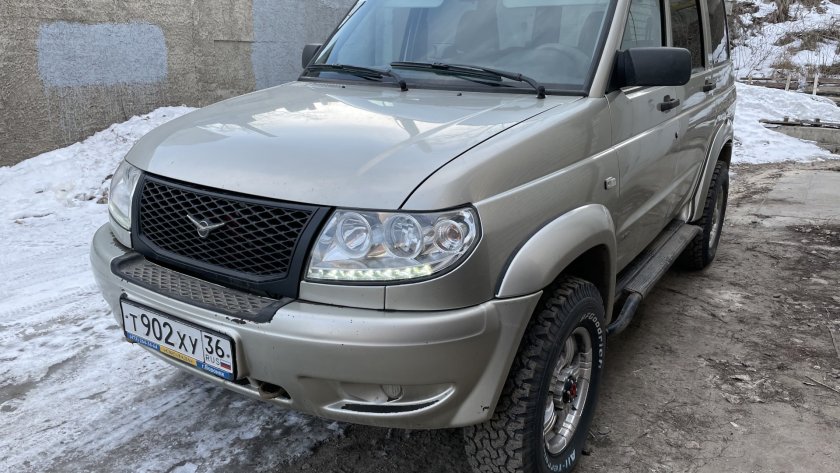 УАЗ Патриот по песку