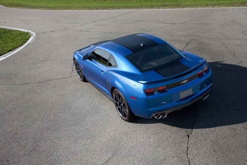 Chevrolet Camaro синий
