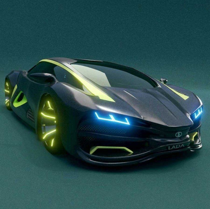 Лада суперкар Lada Raven