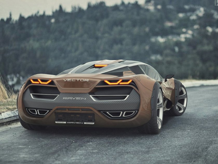 Спорткар Lada Raven