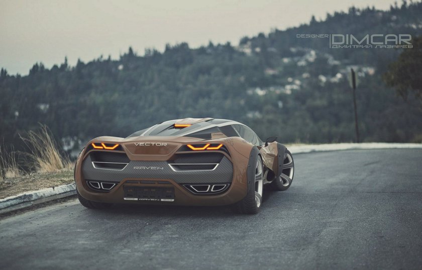 Лада суперкар Lada Raven
