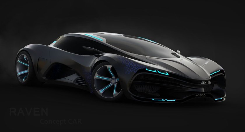 Лада суперкар Lada Raven