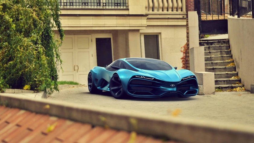 Лада суперкар Lada Raven