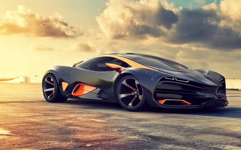 Лада суперкар Lada Raven