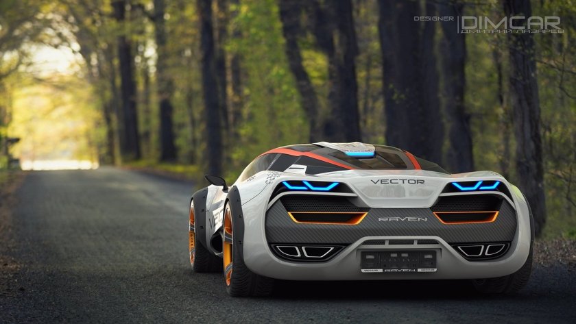 Суперкар Lada Raven