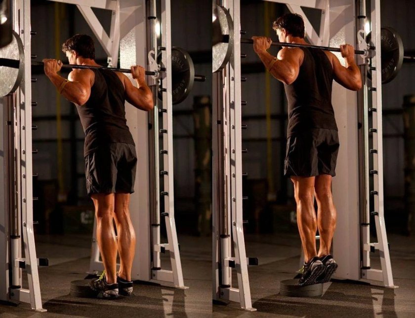 Подъем на Мыски в тренажере Смита