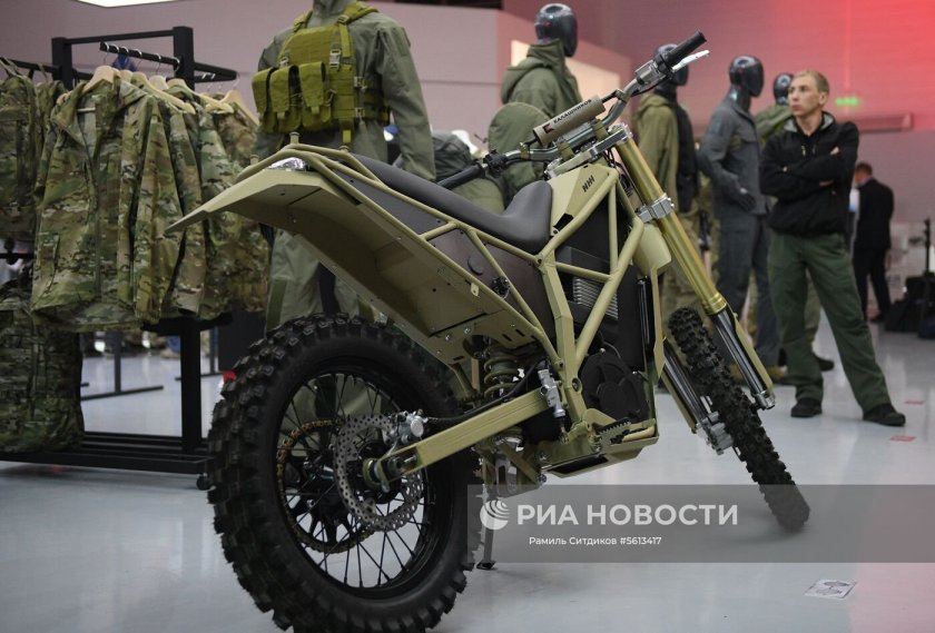 ИЖ военный электромотоцикл Калашников