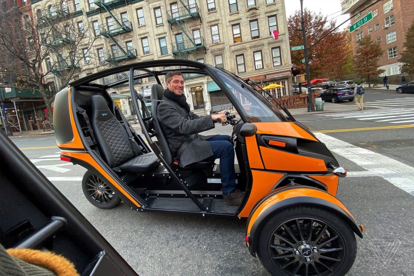 Электрический трайк Arcimoto
