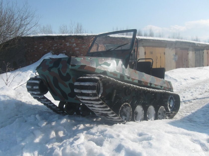 Гусеничный вездеход стелс