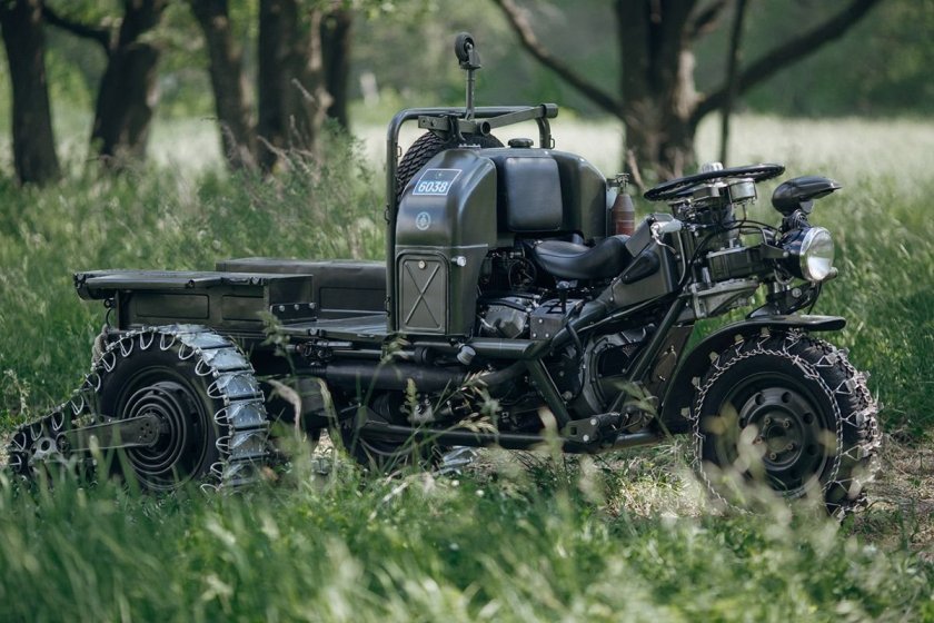 Moto Guzzi трицикл