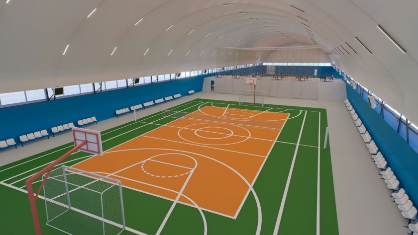 Стадион Ангара легкоатлетический манеж