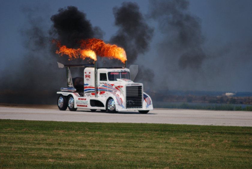Jet Truck Shockwave
