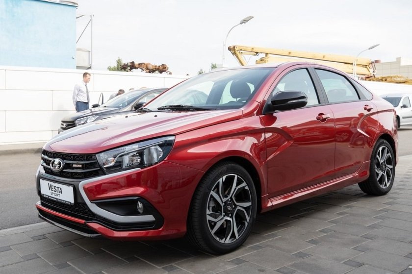 Lada Vesta Sport сердолик