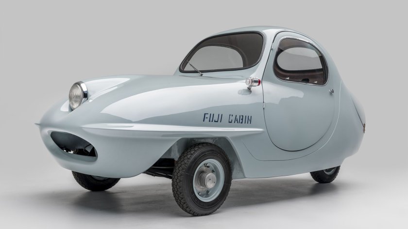 Fuji Cabin японский трехколесный двухместный Микрокар