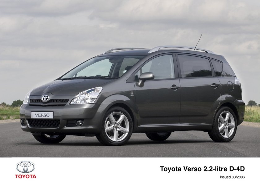 Тойота Corolla Verso