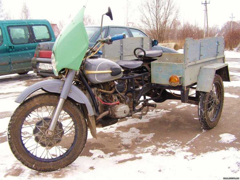 Грузовой мотоцикл Урал Геркулес